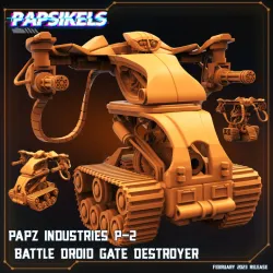 PAPZ INDUSTRIES P1 BATTLE DROID GATE DESTROYER