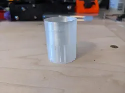 Parametric slip-on culture tube cap