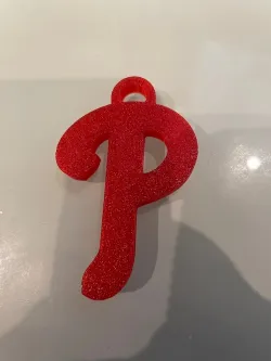 Phillies Logo Pendant/Keyring