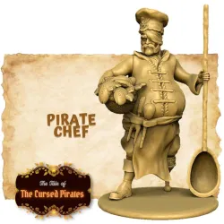 Pirate Chef, pre and post curse forms