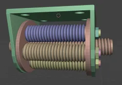 planetary roller truck for linear actuators 