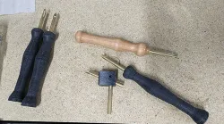 Punch loop needle and jig