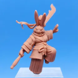 Rabbitfolk Warrior - Sunset Jade, Guanghan Swordswoman (Pre-Supported)