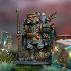 Raccoon/Harengon Village set 20mm Base