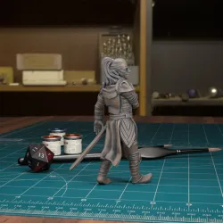 Rahadin Dusk Elf Fighter [Pre-Supported]