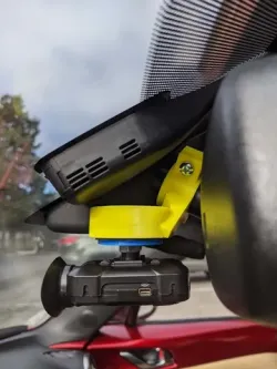 RearView Mirror Magnetic Quick Release Mount