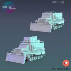 Red Planet Medical Unit / Siege Engine / Settler Machine / Roving Vehicle / Space Colonist Construct / Steampunk Infantry Robot / Cosmic Invasion Army / Cyberpunk / Sci-Fi Encounter