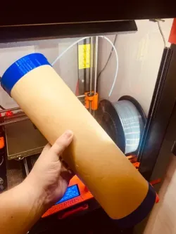 Screw-top Containers from paper tube 10 cm