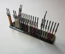 Signal box lever frame (25 levers)