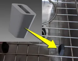 SINK GRATE REPLACEMENT FOOT