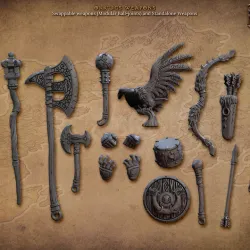Standalone Weapons and Hands (Nomad Orr'ugs)