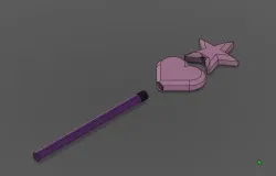 Star and Heart Wands