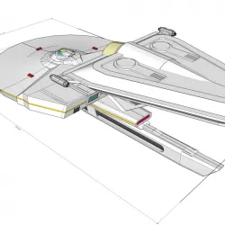 Star Trek TMP-Era Heavy Destroyer Mk II