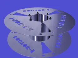 Steel filament spool,  CNC files