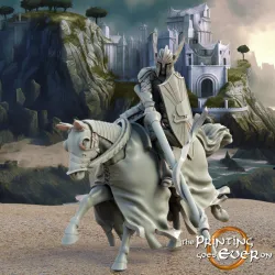 Swan Knight - Mounted - D - Presupported