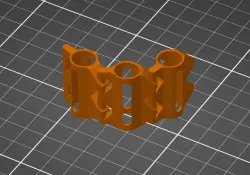 Test of Nils Kal´s Articulated Battery 3 Chain - printed in place - AAA