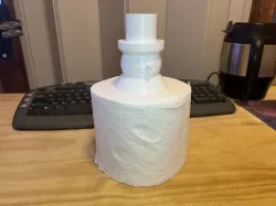 Toilet Roll Snowmen