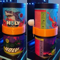 UPDATE RC2: HOLY RING = HOLY Energy / Ice Tea / Hydration Can Stacking Ring / Dose Stapelring