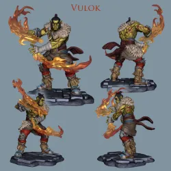 Vulok - Orc Pyromancer