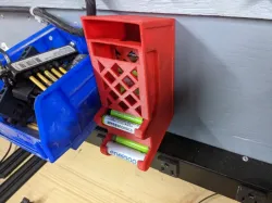Wall Mounted AA and AAA Battery Dispenser