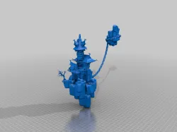 wizards tower - terrain