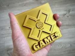 X GAMES plaque ❌