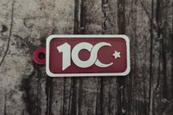100. Yıl Logo Anahtarlık