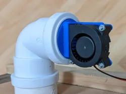 40mm Blower Fan to 40mm Pipe