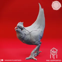 Abyssal Chicken Mob - Tabletop Miniatures (Pre-Supported)
