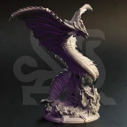 Adult Mana Wyrm - Fyrantius