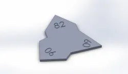 angle gauge, countersink 60, 82, 90 degrees