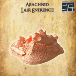Arachnid Lair Entrence - Tabletop Terrain - 28 MM