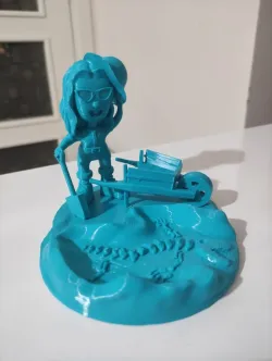 Archaeologist Statue