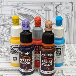 Atlas Skull Paint Swatch for Army Painter & Vallejo Paints - Presupported