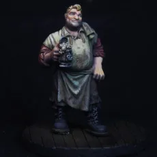 Barkeeper - Barkeeper Harvey ( Bartender Innkeeper of the Poison Apple Pub )