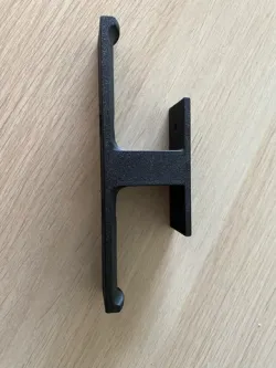 Basic headphone hook/hanger for 2 pairs