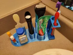 Bathroom Sink Vanity Top Organizer Holder