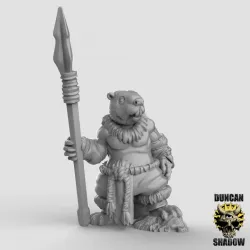Beaver Folk with Spears (Pre Supported)