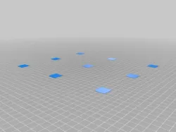 Bed Leveling (Tramming) Squares