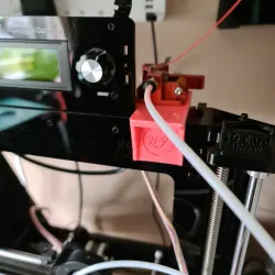 Bowden Motor Mount for 8mm Acrylic Frame