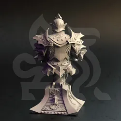 BUST Arcane Paladin - Teverys