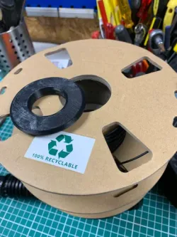 Cardboard spool insert