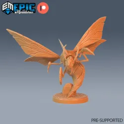 Carrion Bug & Wasp Team Attacking / Giant Centipede & Winged Insect / Cave Crawler Insect & Claw Hugger / Forest & Jungle Encounter