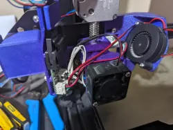Creality CR-6 SE - two part dragon hotend mount with M10 threading