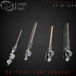 CSM Chainsaw Swords KitBASH Pack