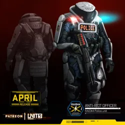 Cyberpunk models BUNDLE - Prison Riots (April23 release)