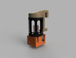 Dragon Hotend Skadis display mount