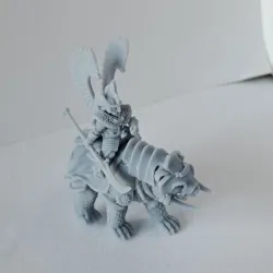 Duke of Slaiva miniature (32mm, modular)