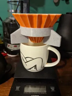 Elevated stand for Origami Dripper