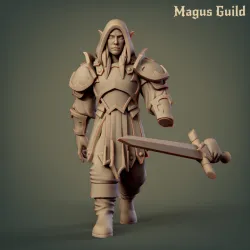 Elf Fighter with sword – MG5.5